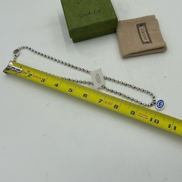 Women’s Gucci .925 Sterling silver necklace made in Italy - Picture 9 of 12
